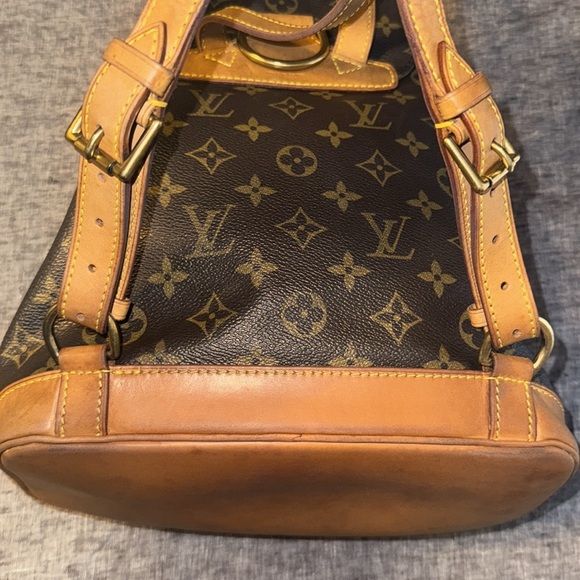 Vtg Louis Vuitton Montsouris MM Monogram Vintage Backpack 90s cute retro - Picture 11 of 16